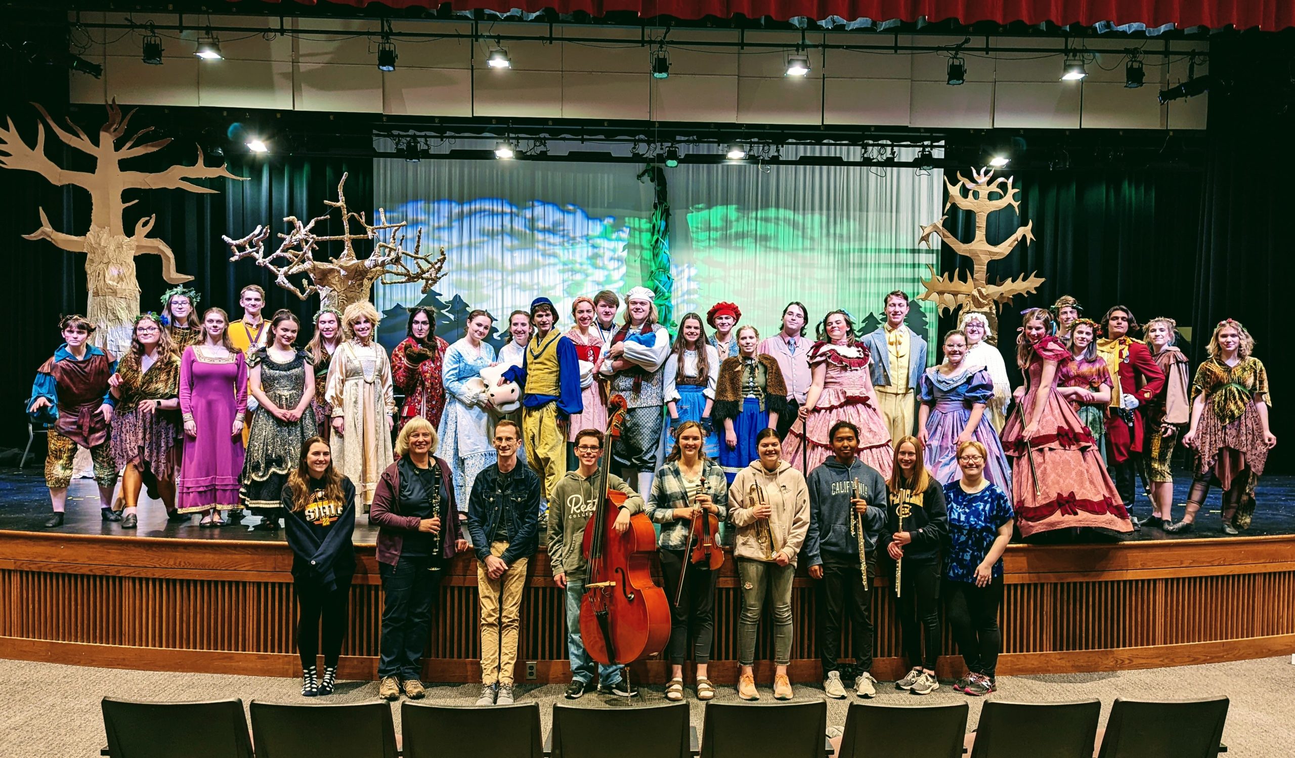 Centennial High School Theatre performed Into the Woods, April 2022.