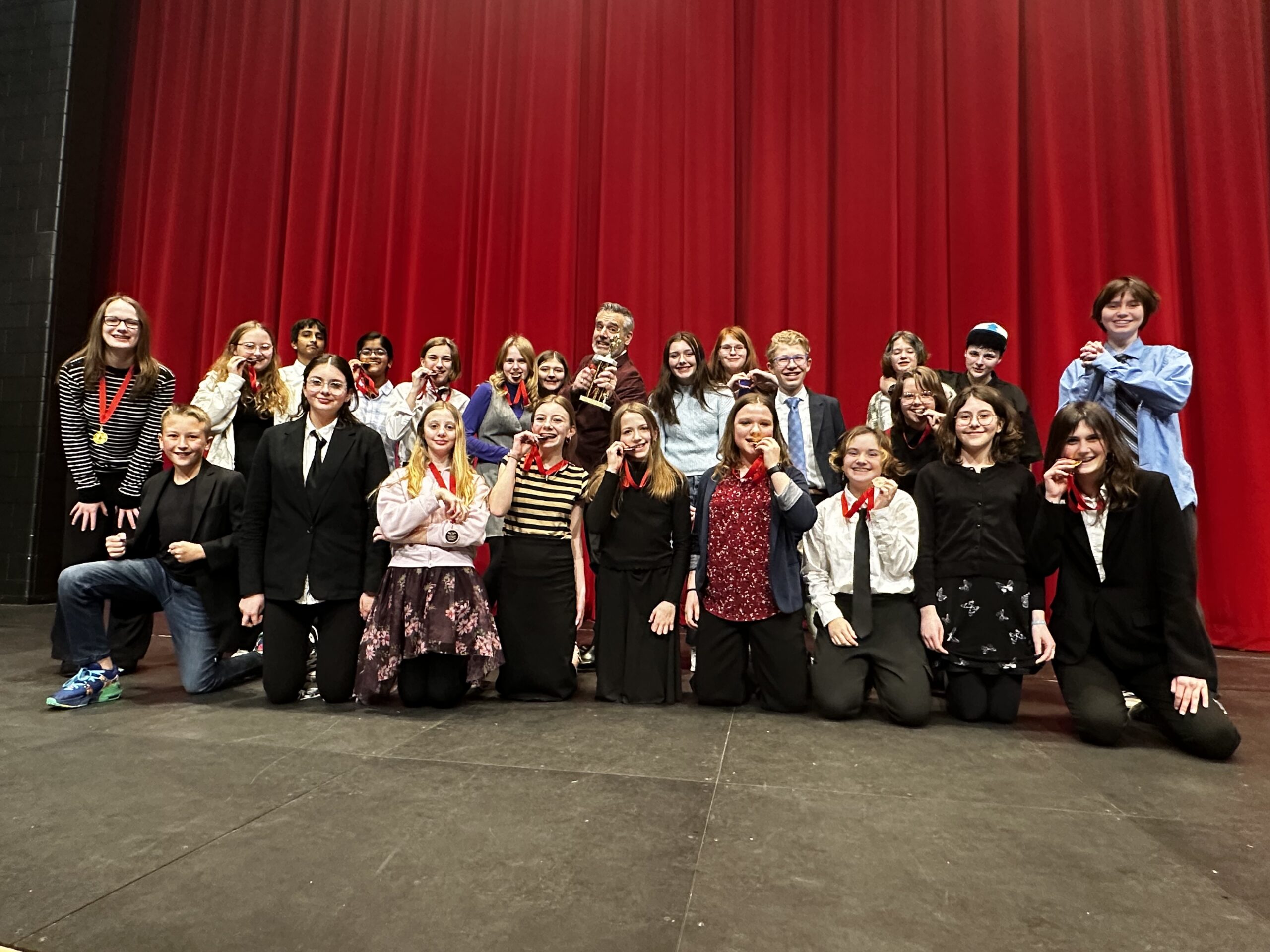 2025 Centennial Middle School Speech Team